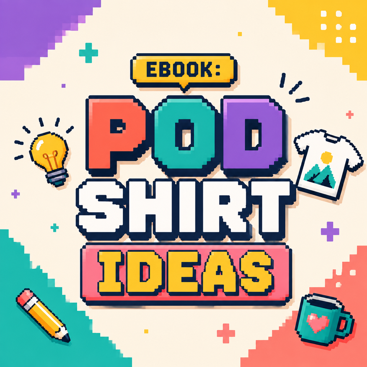 Ebook: Easy POD Shirt Ideas